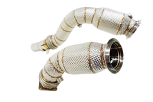 Load image into Gallery viewer, S55 M3 M4 M2CS 3" Catted Downpipes