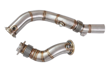Load image into Gallery viewer, S55 M3 M4 M2CS 3&quot; Catless Downpipes

